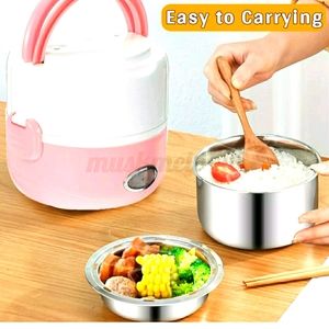 Portable 1.3L Food Warmer, Rice Cooker